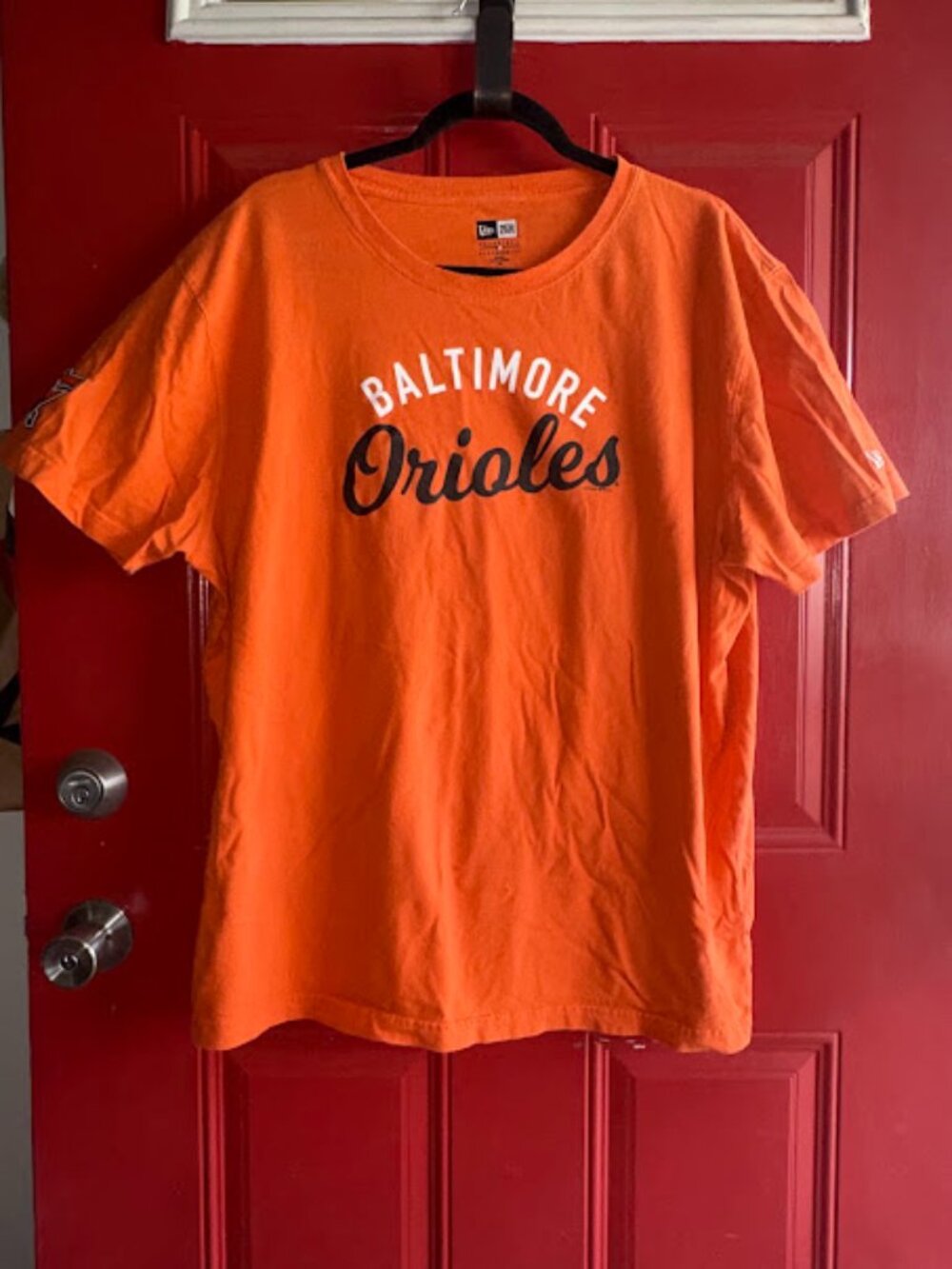 New Era - Baltimore Orioles Orange/Black/White MLB Baseball T-Shirt XXL